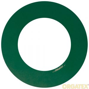 Transparent floor window – circular, self-adhesive