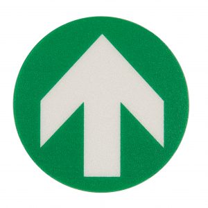 LongLife luminous arrow, directional floor marking